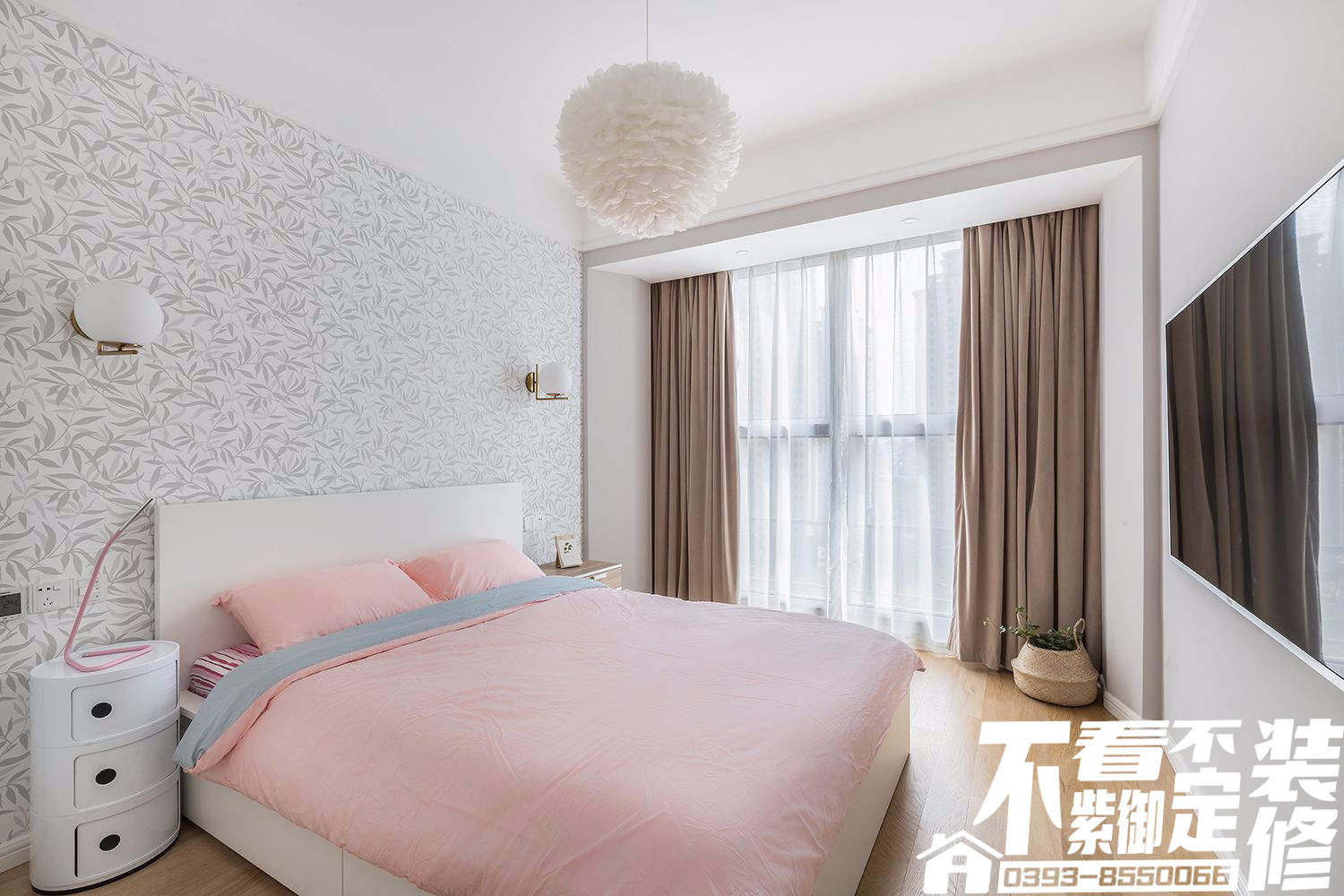 藍盾小區(qū)90m2北歐風(fēng)
